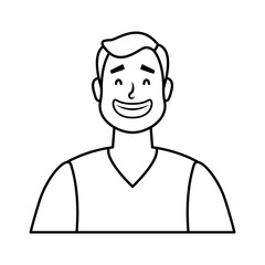 young man avatar character icon