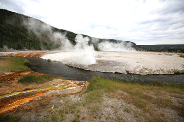 Black Sand Basin Area, Yellowstone National Park