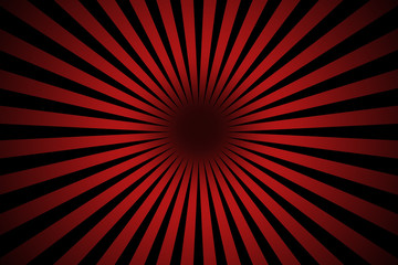 Fondo en agujero con franjas rojas y negras.