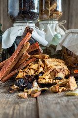 Assortment home made fruit pastille Organic healthy