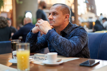 Man in a pub