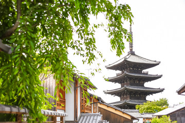 Five-storied pagoda in Kyoto