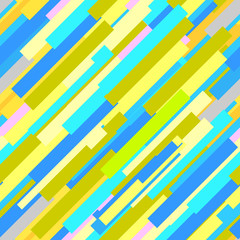 geometric seamles pattern . blue ,orange ,grey. vector