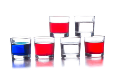 drink shot flag
