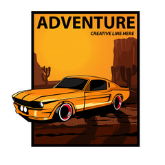 yellow car drift © yusuf