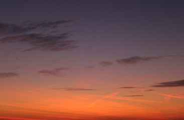 Dawn has already flooded east