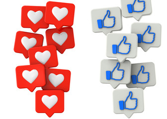 Like and Love - 3D