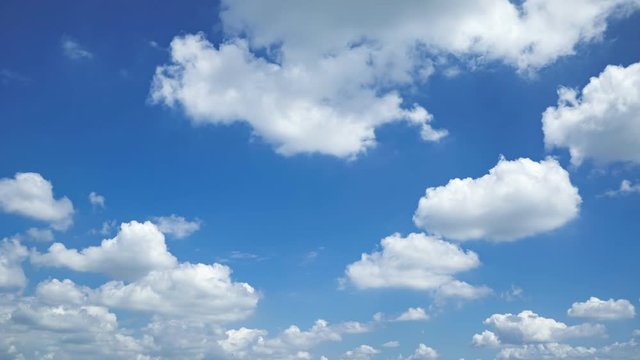 青空・雲・タイムラプス