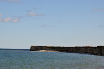 Fototapeta premium Klinter Karlby und Sangstrup