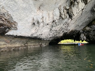 Cave entrance from the sea