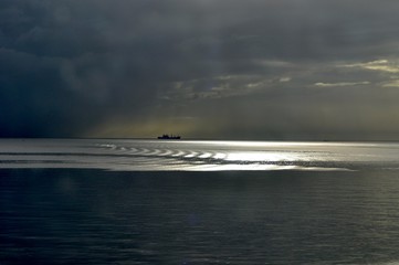 Boat in the sun