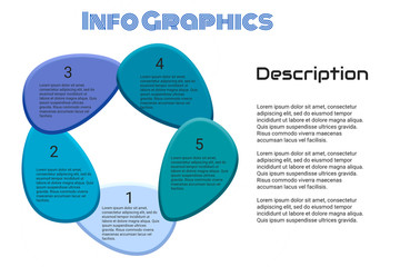 Business template, info graphics circle,workflow layout, diagram, business step options, banner, web design.