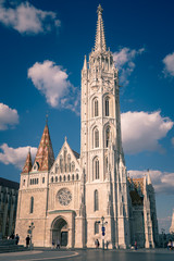 Fototapeta na wymiar Budapest Hungary Church