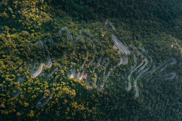 Kolli hills Kollimalai seventy hairpin bends located in central Tamil Nadu, India
