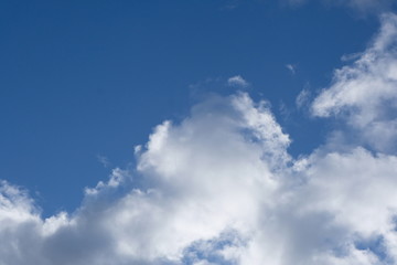 Fototapeta premium Watch the clouds. They will teach you about the world of form.