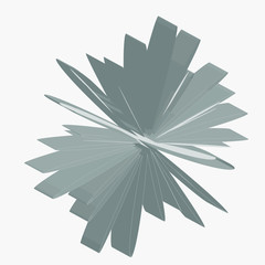 Graphic shapes in web design, gray shapes with texture. Abstract background, vector illustration.