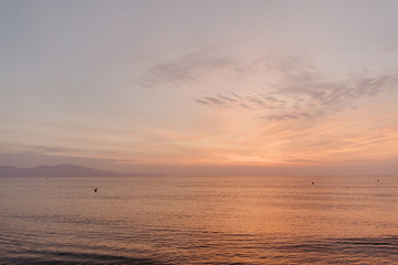 Fototapeta na wymiar Sunrise at the Beach