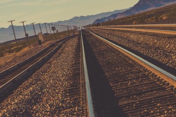 Nevada Railroad Tracks