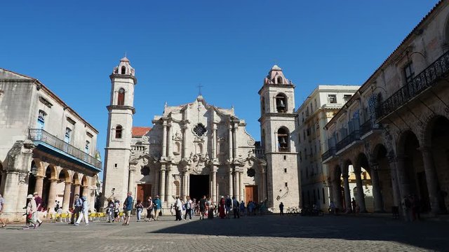 Cathedral of San Cristobal, Plaza de la Catedral, La Habana Vieja, Havana, La Habana Province, Cuba