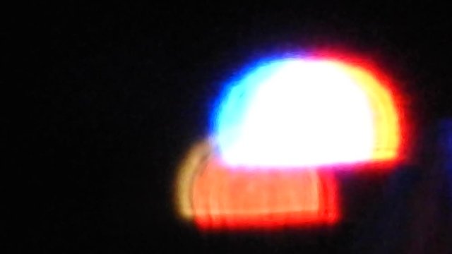 Police Car Lights Flashing Bokeh 003