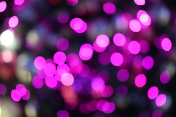 Purple bokeh abstract background. abstract background with magic light bokeh