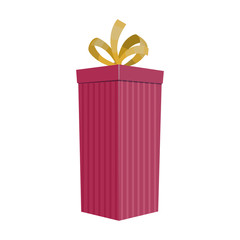 Christmas of gift box vector icon.Cartoon vector icon isolated on white background christmas of gift box.