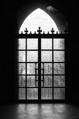 Door detail in Norwich Cathedral