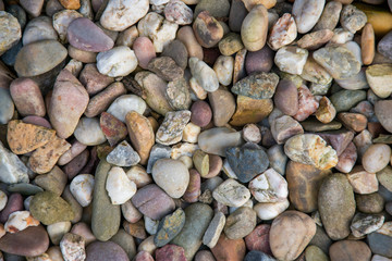 pebbles on the beach