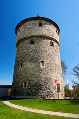 Obraz premium view on sights of capital of estonia Tallinn the famous medieval town