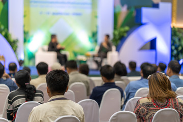 Agriculture meeting indoor. 
