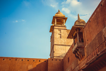 Obraz premium Amber Fort near Jaipur, Rajasthan, India