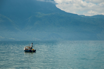 boat in the sea