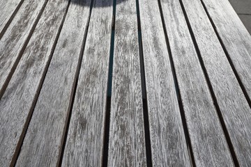 Wooden deck background lumber pattern, high contrast