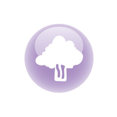 Air steam cloud vector icon isolated on white background