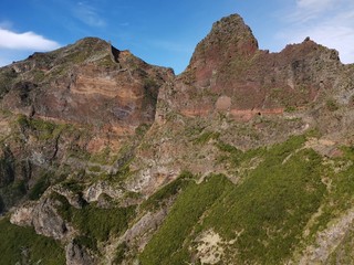 Pico do Arieiro, the third highest mountain of Madeira, Portugal