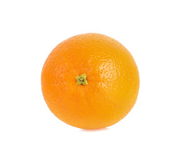 Orange fruit on white background