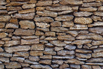 A stone wall texture background
