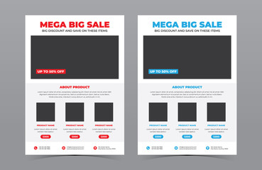 A4 Product Flyer Template