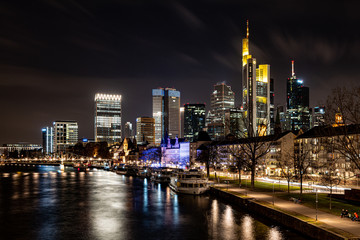 Obraz premium Frankfurt Skyline