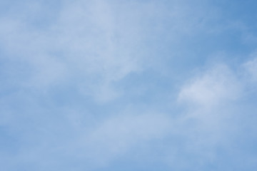 Tiny clouds sky background.