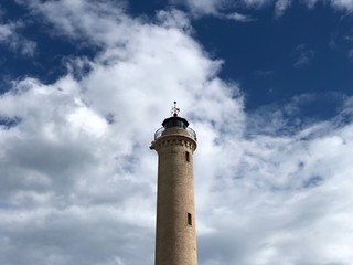 Faro en la playa de Canet de Berenguer © Jlacomba