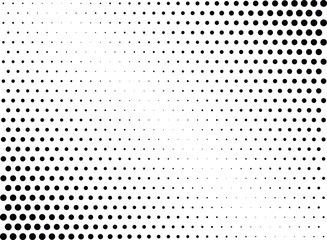 Abstract halftone dotted background. Monochrome pattern with dot and circles.  Vector modern pop art texture for posters, sites, business cards, cover postcards, interior design, labels, stickers.