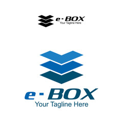 a logo box for business
