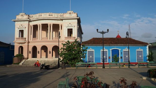 Ruben Martinez Villena Library, Serafin Sanchez Park, Sancti Spiritus, Sancti Spiritus Province, Cuba