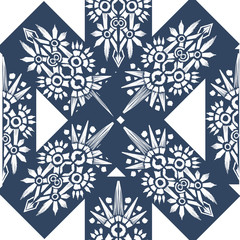 Square scarf ethnic ornate print silk.  Shawl ikat  embroidery autentic ornament carpet.