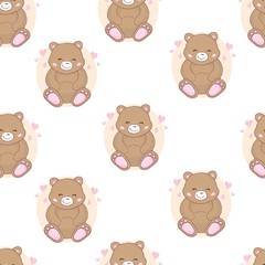 Cute hand draw seamless pattern for kids.