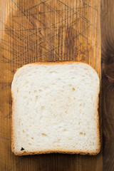 Slice of toast bread