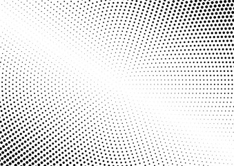 Abstract halftone dotted background. Monochrome pattern with dot and circles.  Vector modern pop art texture for posters, sites, business cards, cover postcards, interior design, labels, stickers.