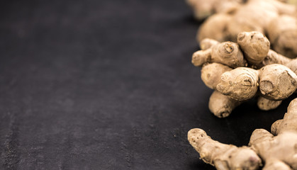 Some Ginger (close-up shot; selective focus)