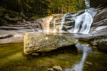 Mumlava waterfall
